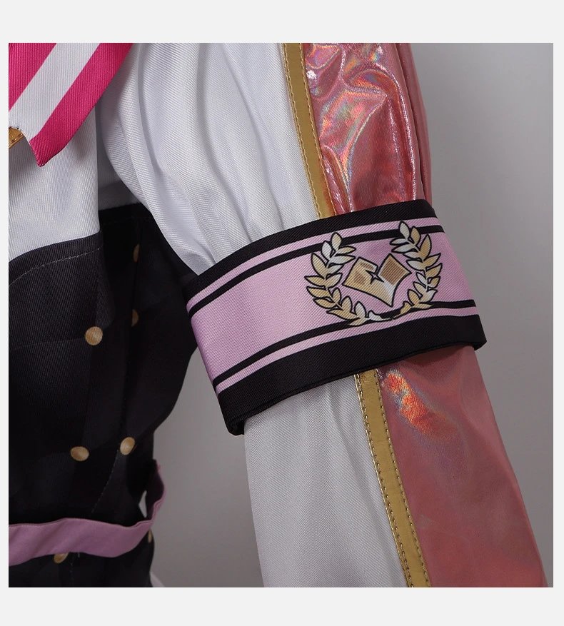 Design A25106 Pink & White Idol Performance Costume Set - 35