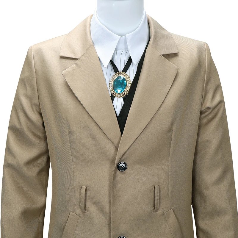 Design Trench Coat Beige Outerwear - 5