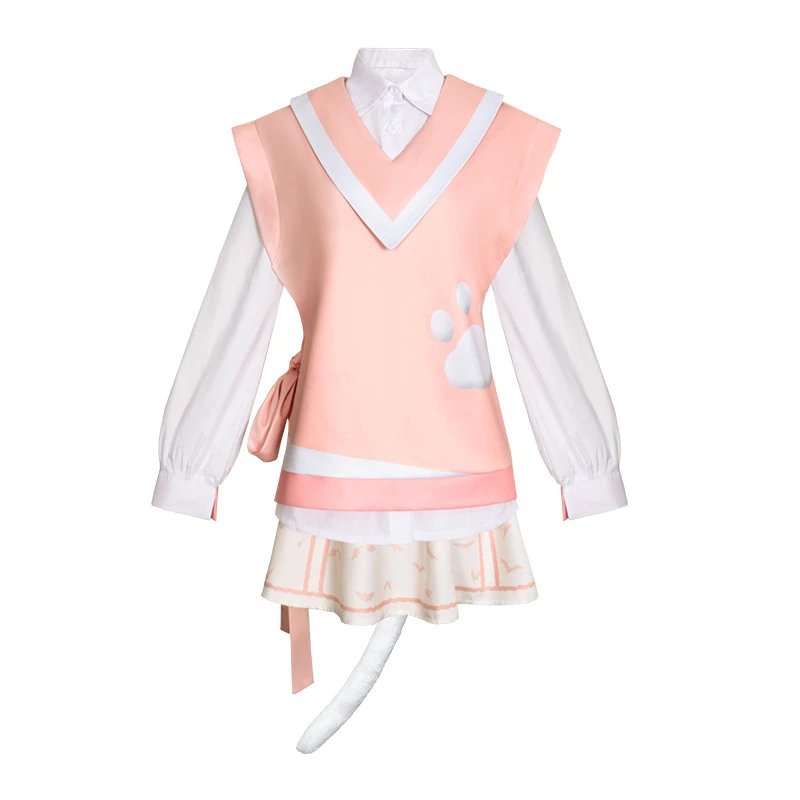 Unbranded Matching Sets Cat-Themed Anime Cosplay Costume Set image 2