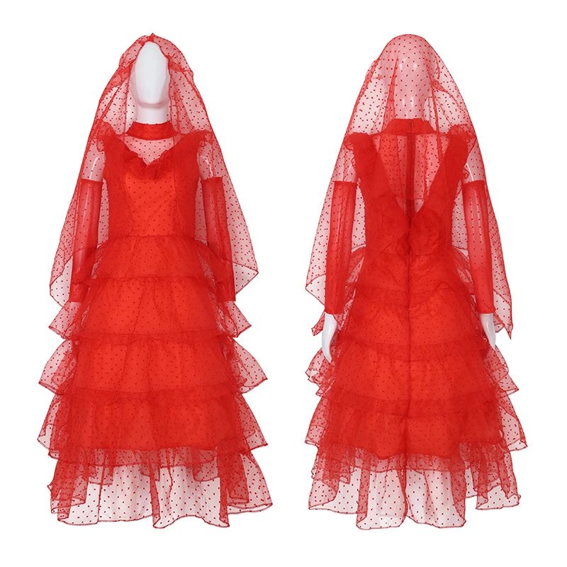 Unbranded Dresses Lydia Gothic Dress Set with Veil and Arm Sleeves image 1