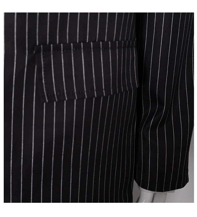 Unbranded Black Pinstripe Costume Suit product detail image 22