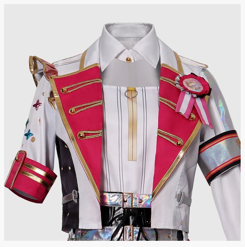 Design World Plan (Bai Shihan) 5th Anniversary Thank You Event Cosplay Costume Set White Blue Gold Sets - 43