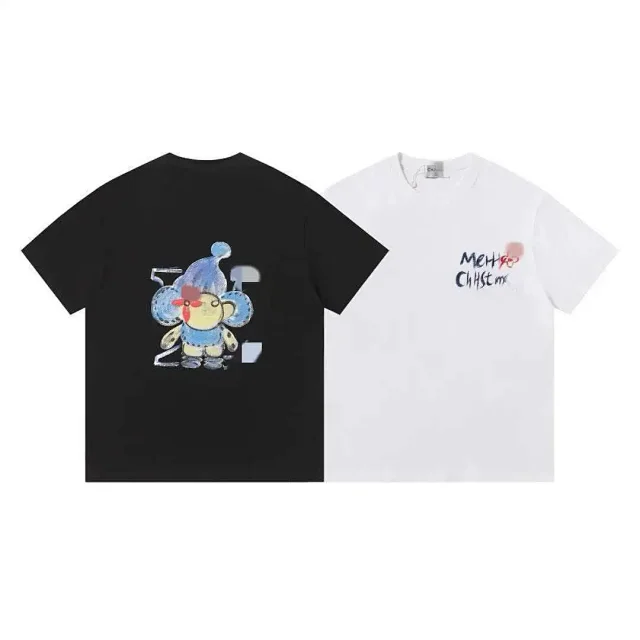 Balenciaga T-Shirts Short-Sleeve Graphic Print product detail image 19