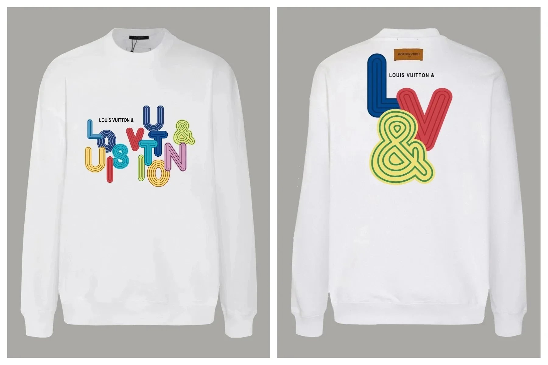Louis Vuitton Knitwear Crew-Neck Logo Knit Sweater — 4
