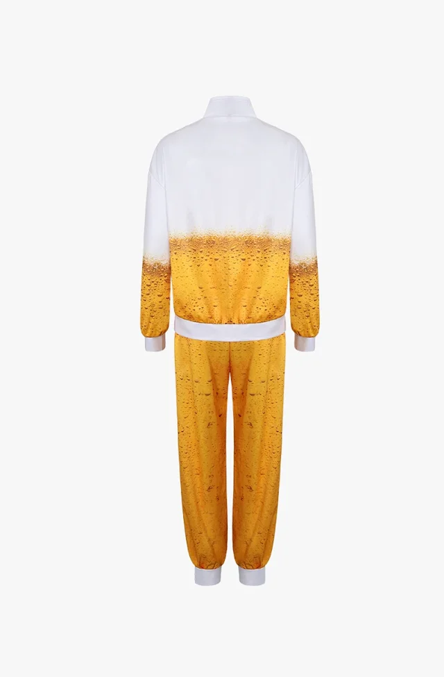 Unbranded Matching Sets Beer Print Costume Set product detail image 24