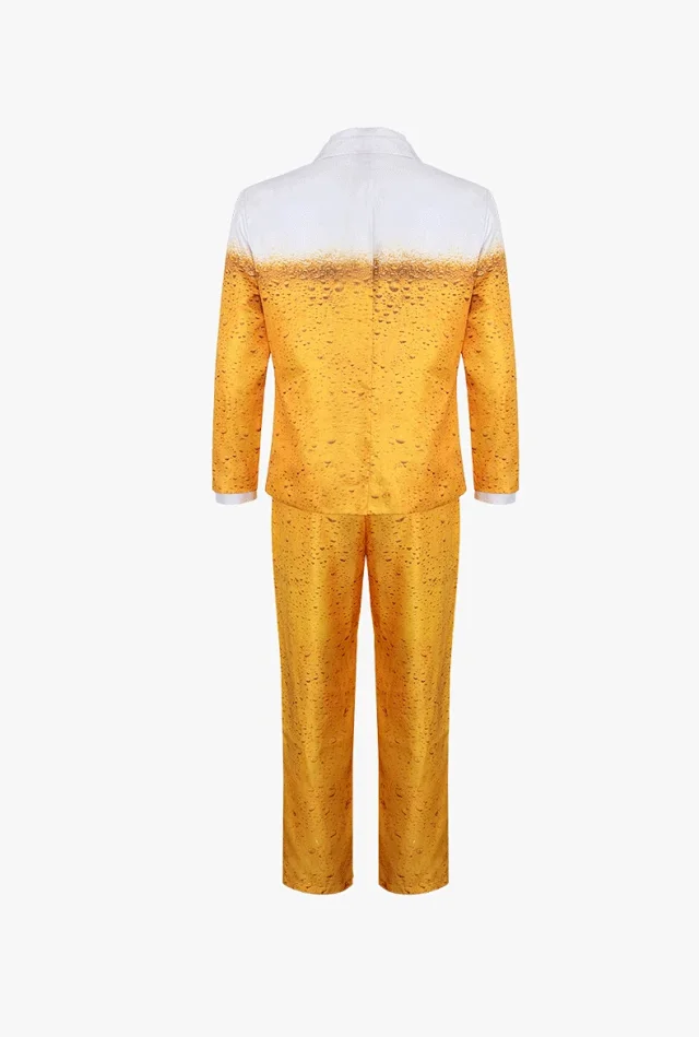 Unbranded Matching Sets Beer Print Costume Set product detail image 37