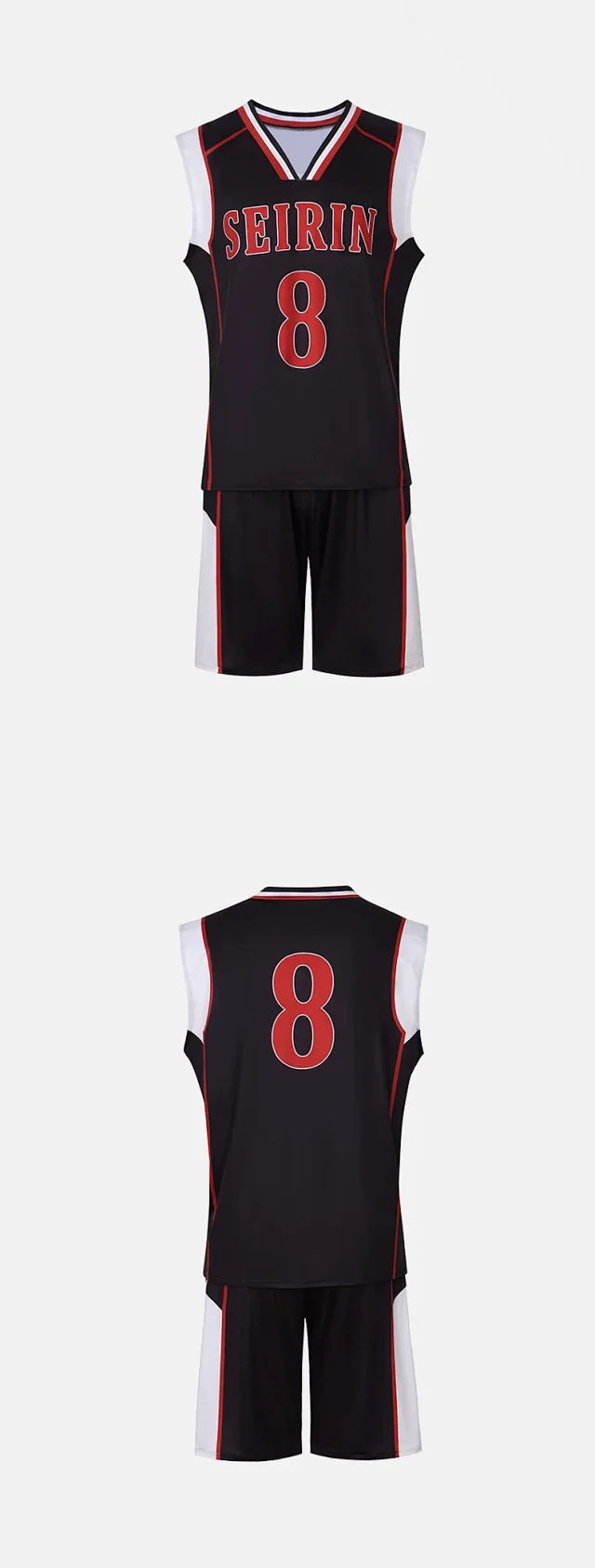 Unbranded Matching Sets Kuroko's Basketball Team Uniform Set product detail image 7