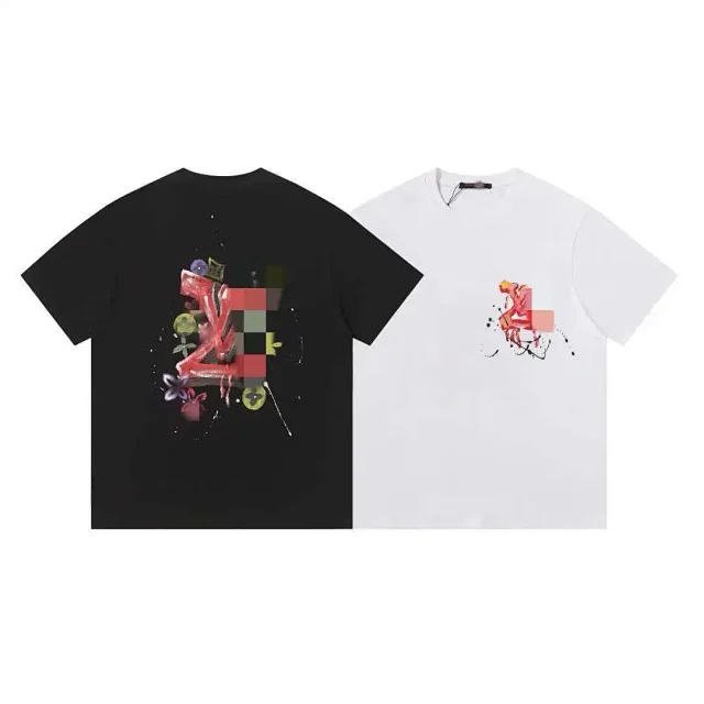 Balenciaga T-Shirts Short-Sleeve Graphic Print product detail image 15