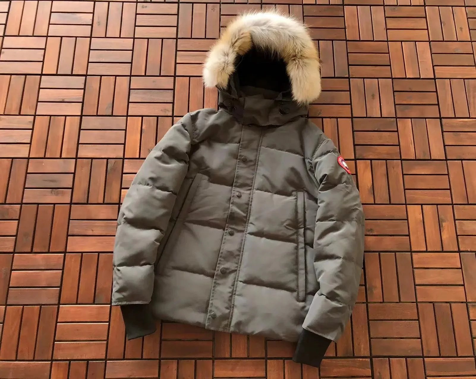 Canada Goose Down Jackets Fur-Trim Hooded Jacket — 02