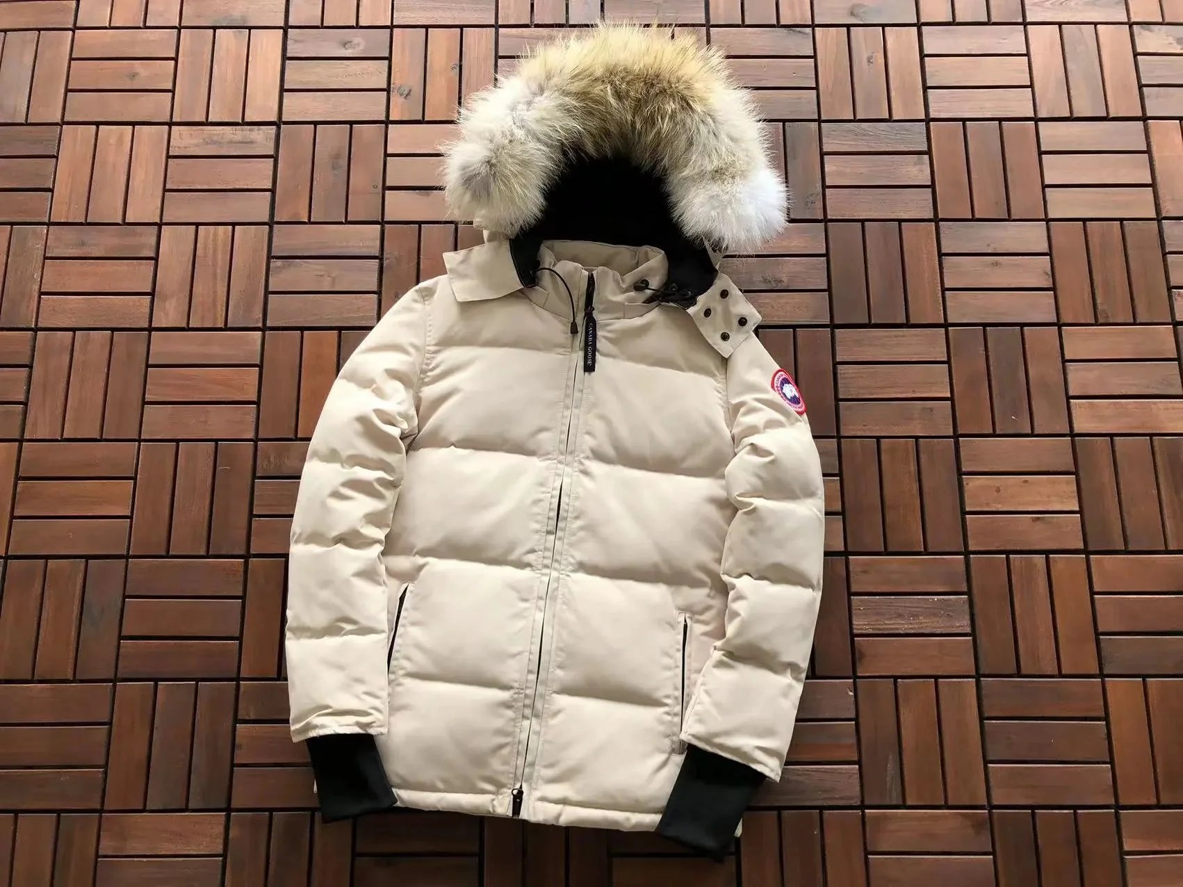 Canada Goose Down Jackets Fur-Trim Hooded Jacket — 12