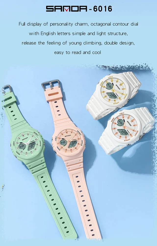 SANDA Watches Analog-Digital Sports Watch product detail image 37