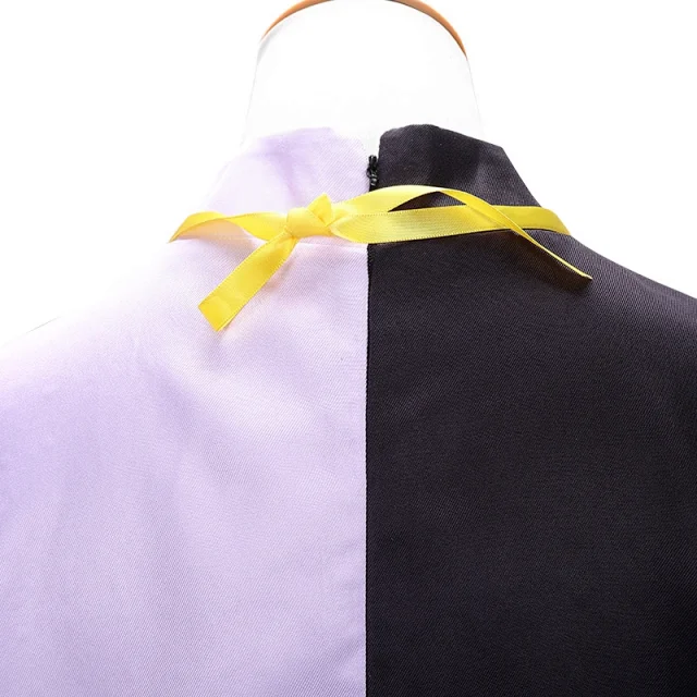 Unbranded Jumpsuits Black and lavender split moon-and-sun cosplay jumpsuit with matching headscarf product detail image 14