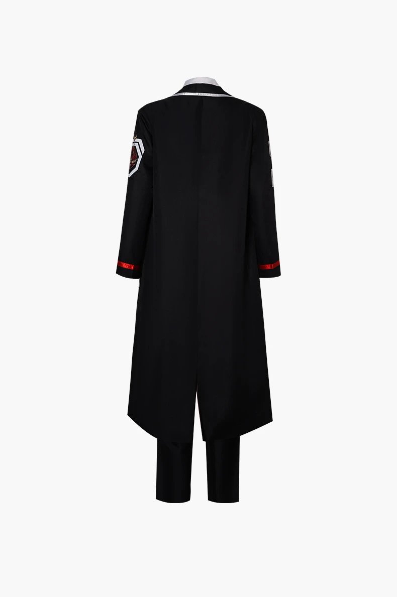 Design A2519# Tang Guo De Cosplay Costume Set Black / White / Red - 7