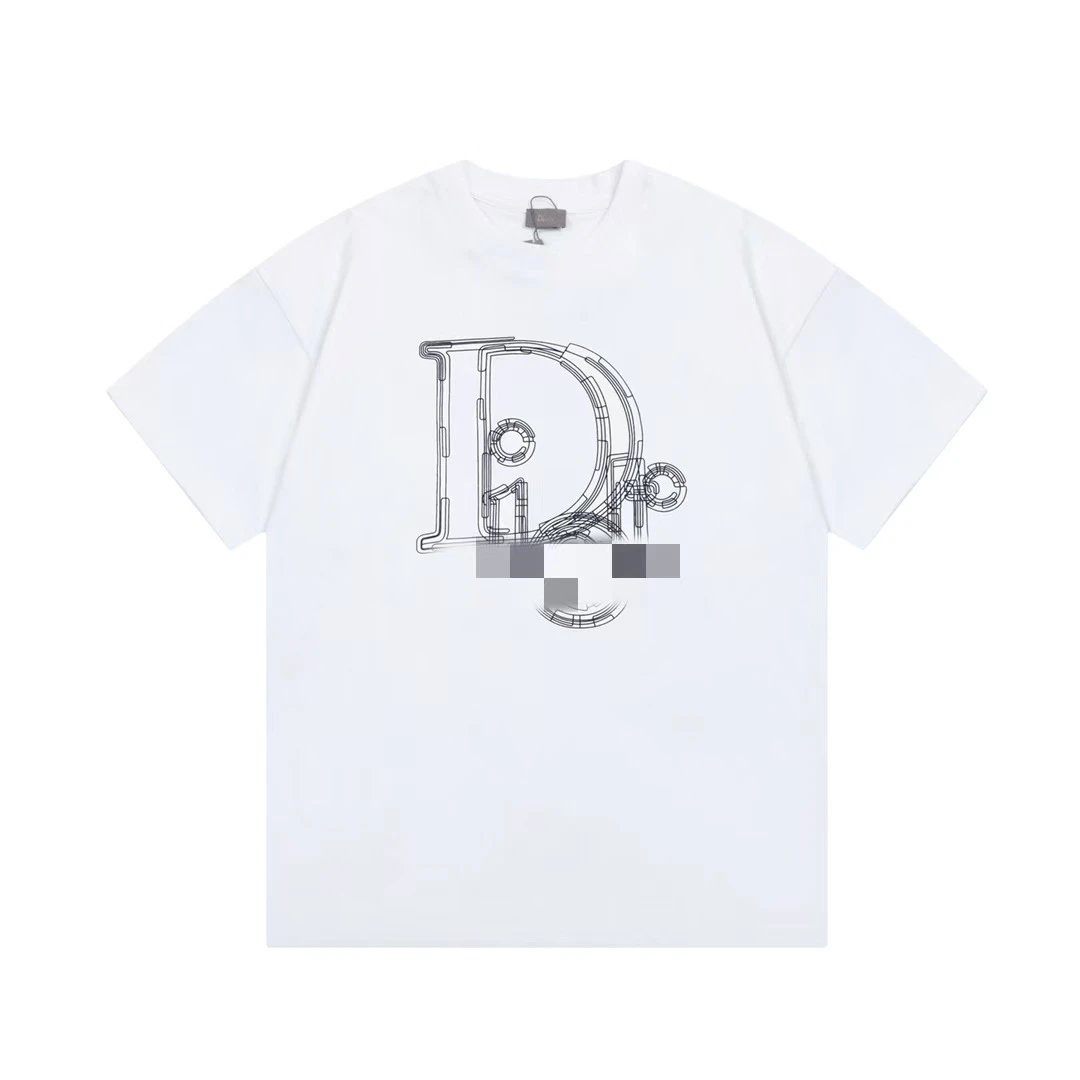 Unbranded T-Shirts Crew Neck Short Sleeve Graphic Print — F 017 white