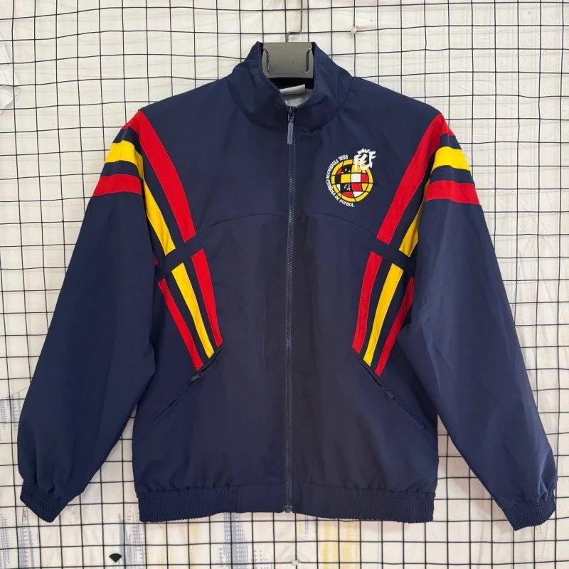 Unbranded Jackets Zip-Front National Football Team Track Jacket — Spanish 1996 on Youth