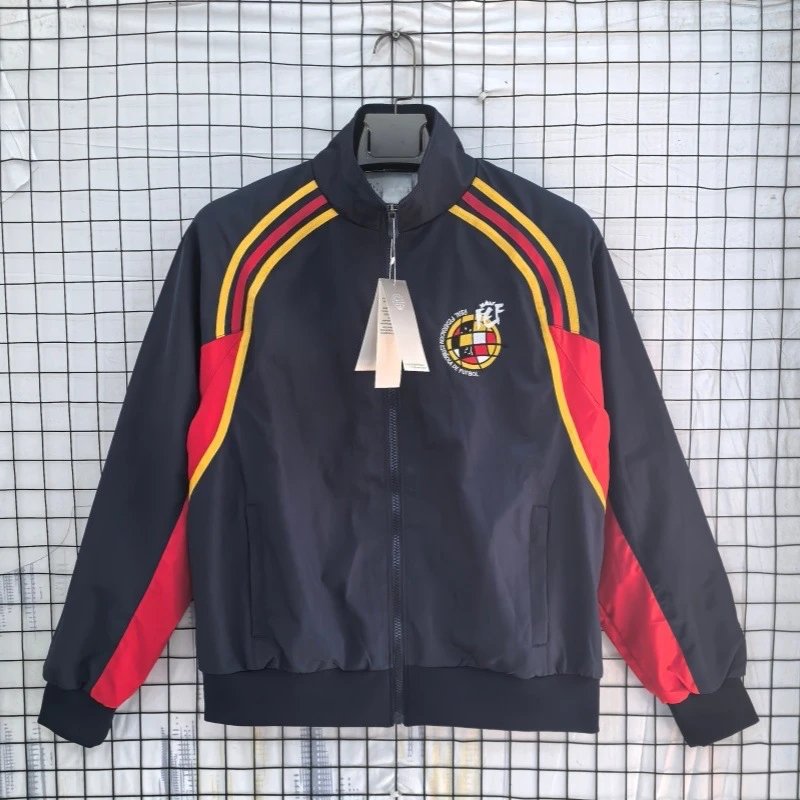 Unbranded Jackets Zip-Front National Football Team Track Jacket — Spain 02