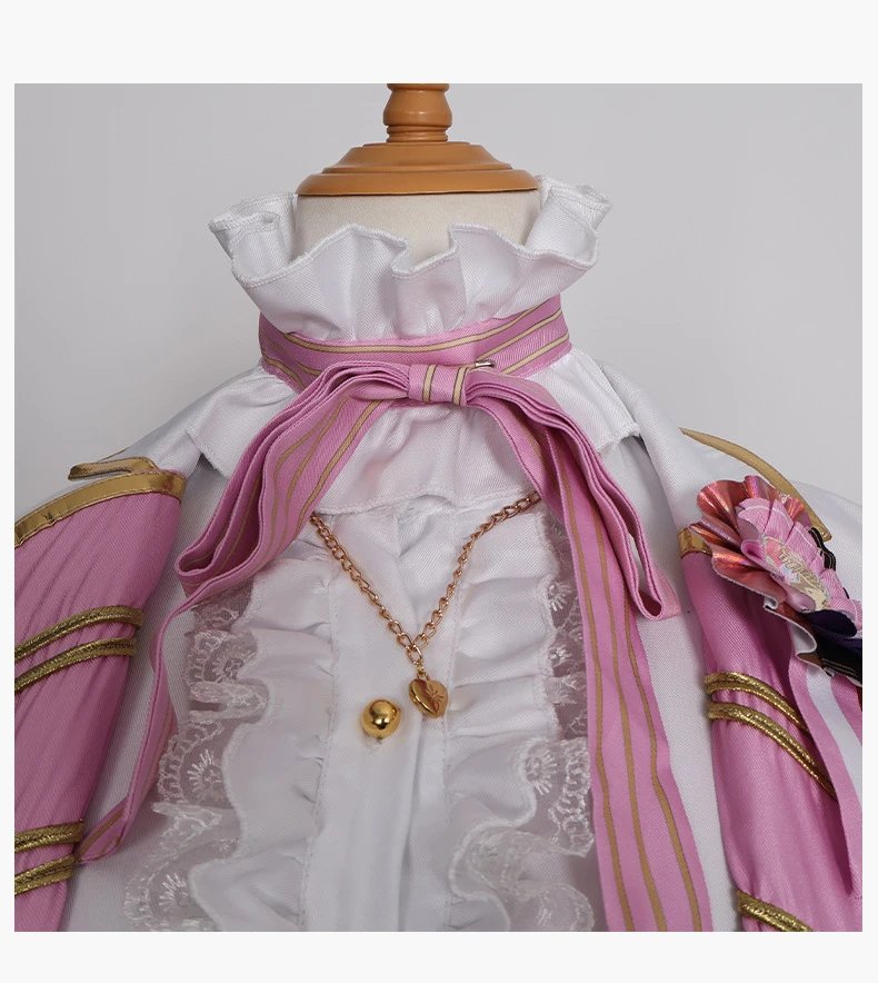 Design A25106 Pink & White Idol Performance Costume Set - 8