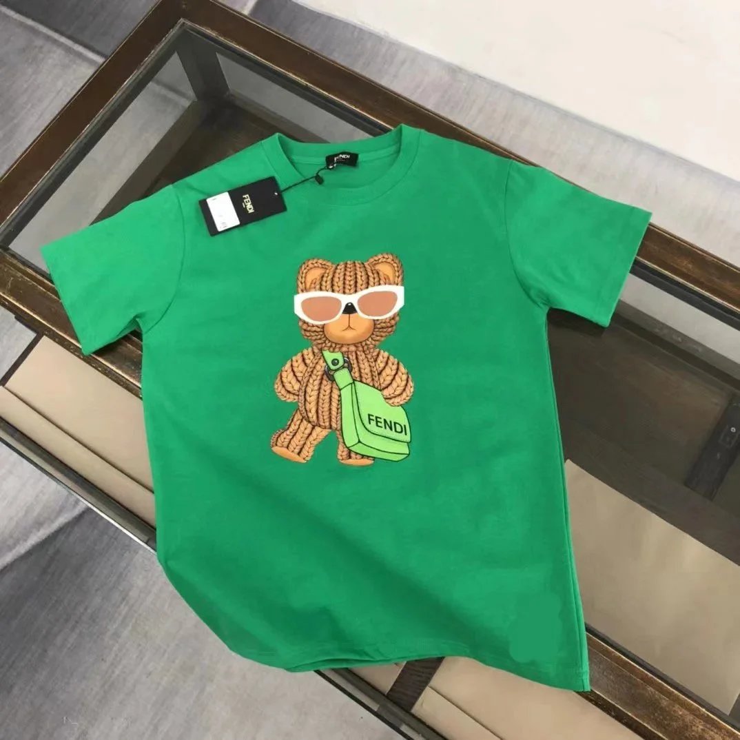 Fendi T-Shirts Short-Sleeve Logo Graphic T-Shirt image 5