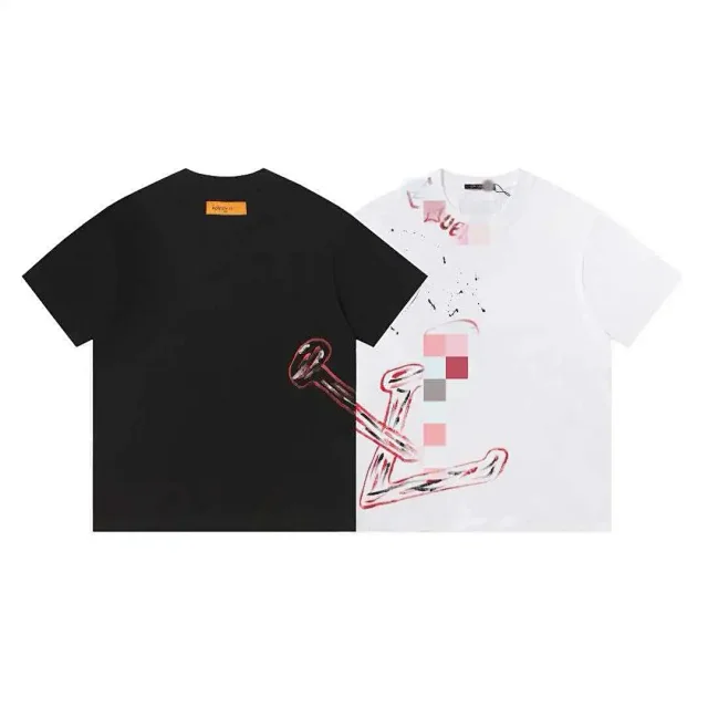 Balenciaga T-Shirts Short-Sleeve Graphic Print product detail image 12