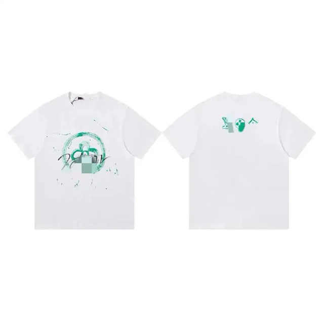 Balenciaga T-Shirts Short-Sleeve Graphic Print product detail image 26
