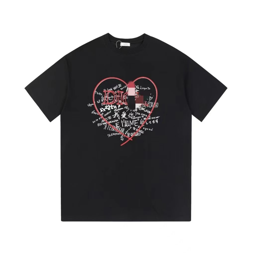 Unbranded T-Shirts Crew Neck Short Sleeve Graphic Print — F 005 Black