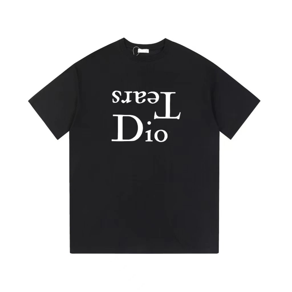 Unbranded T-Shirts Crew Neck Short Sleeve Graphic Print — F 012 Black