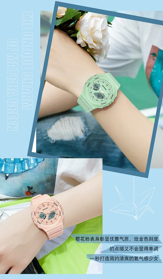 SANDA Watches Analog-Digital Sports Watch product detail image 20