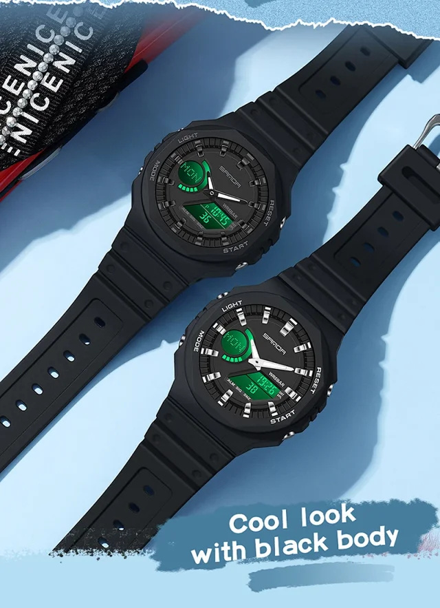 SANDA Watches Analog-Digital Sports Watch product detail image 33