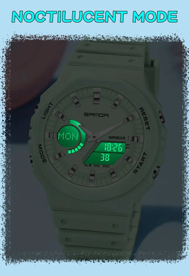 SANDA Watches Analog-Digital Sports Watch product detail image 38