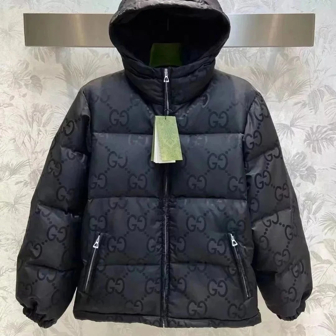 Moncler Down Jackets Hooded shiny puffer jacket image 8