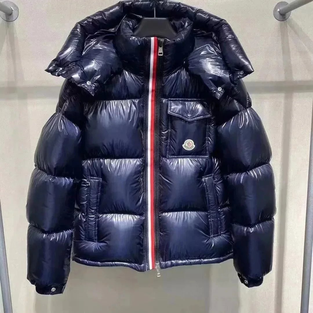 Moncler Down Jackets Hooded shiny puffer jacket image 12