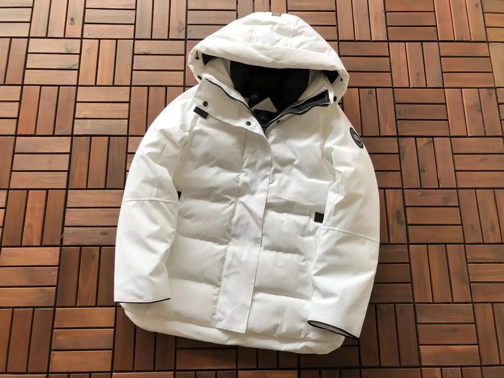 Canada Goose Down Jackets Fur-Trim Hooded Parka — 10