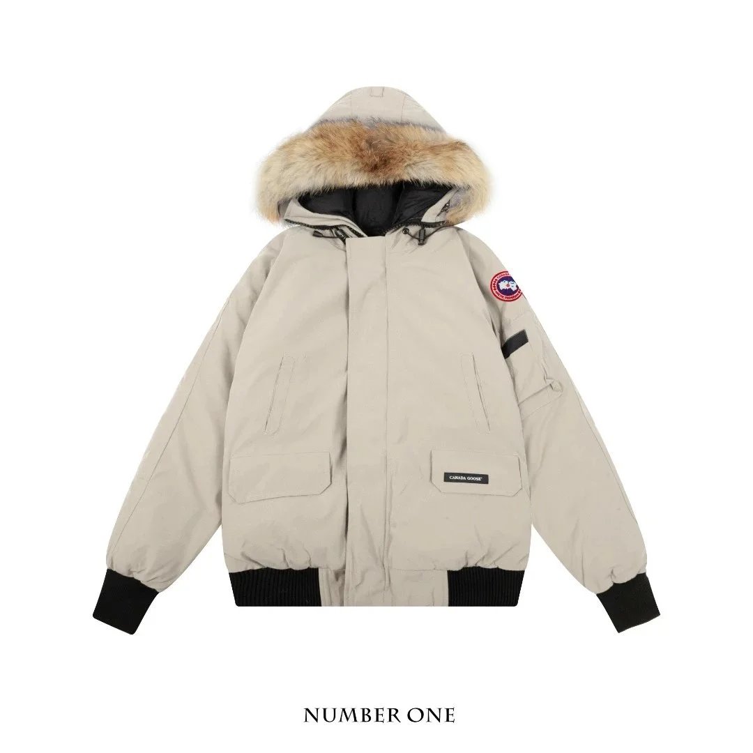 Canada Goose Down Jackets Hooded Parka with Fur Trim — 17