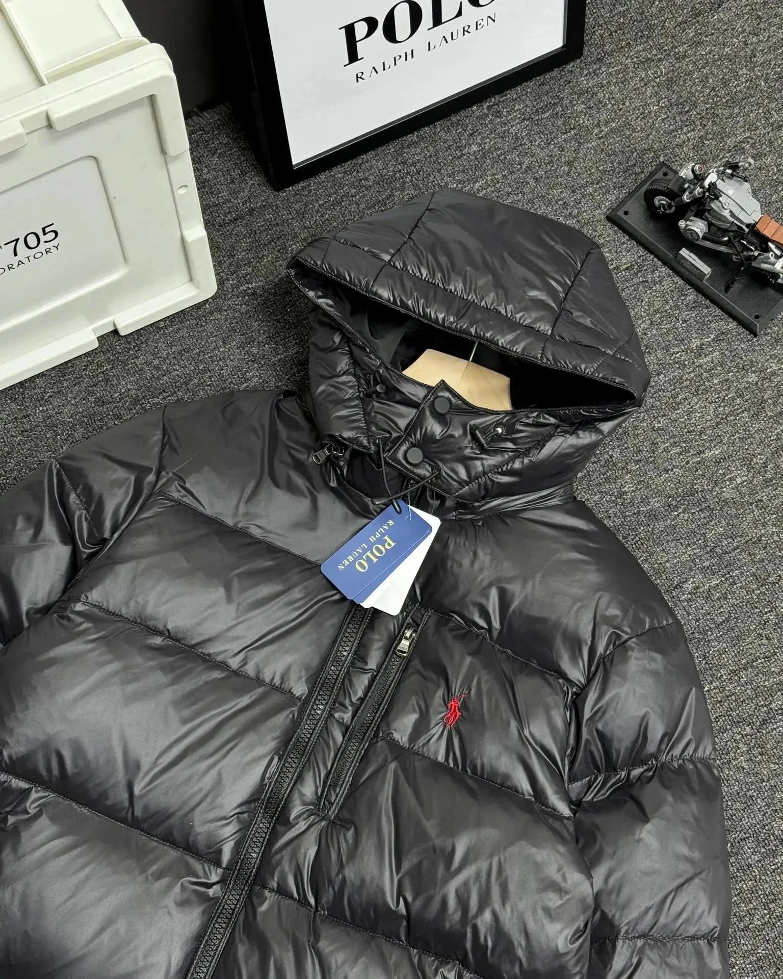 Polo Ralph Lauren Down Jackets Hooded quilted puffer image 4