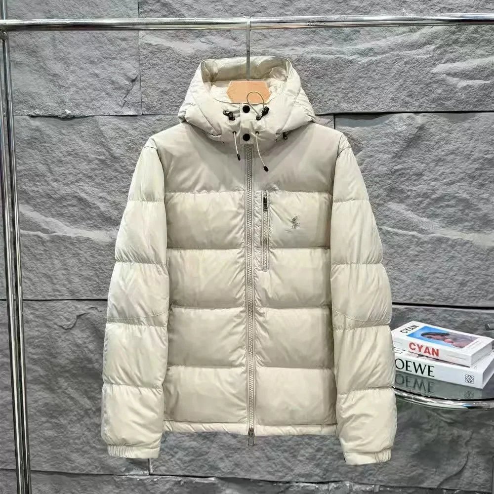 Canada Goose Down Jackets Hooded quilted puffer — 08 White