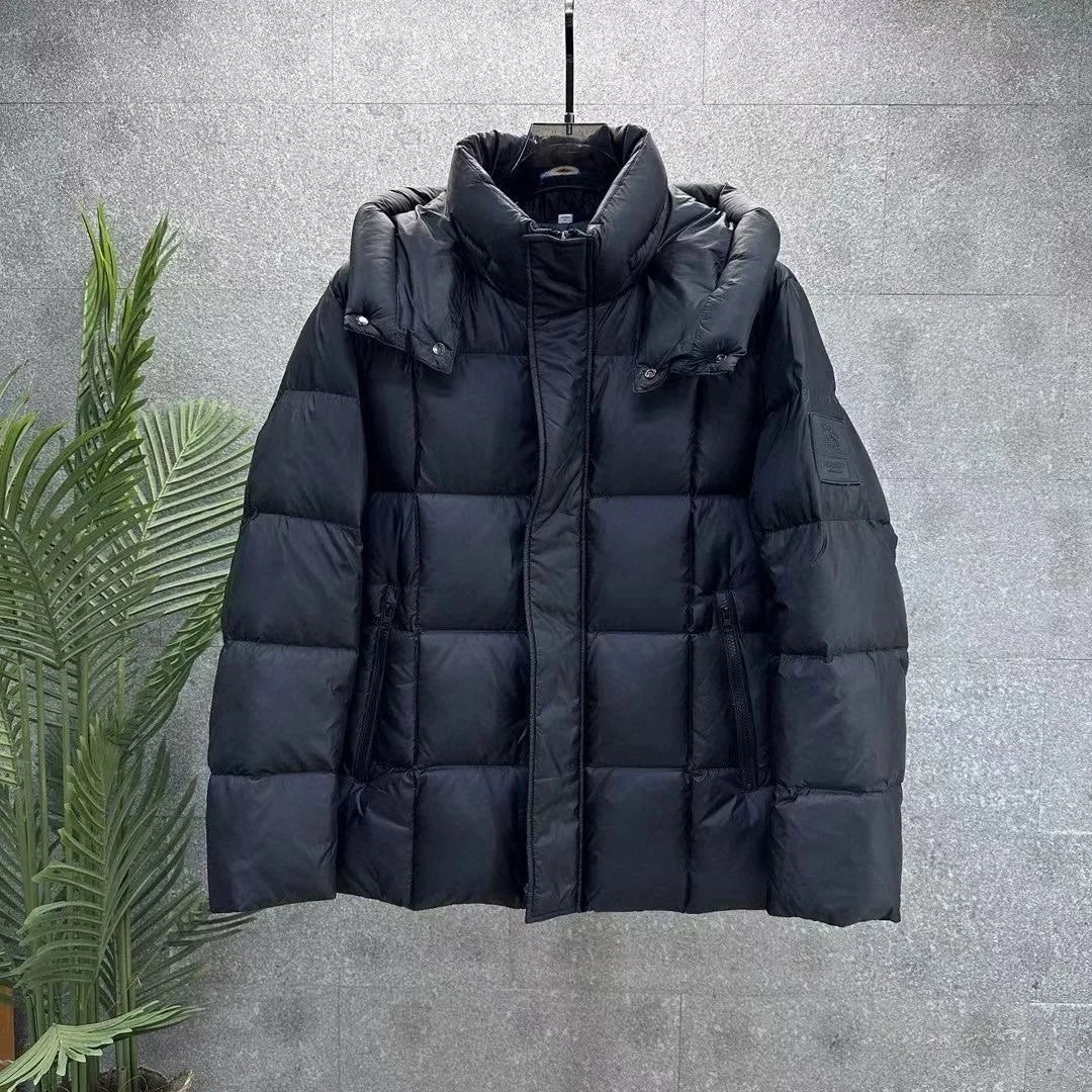 Burberry Down Jackets Quilted hooded puffer jacket — 12