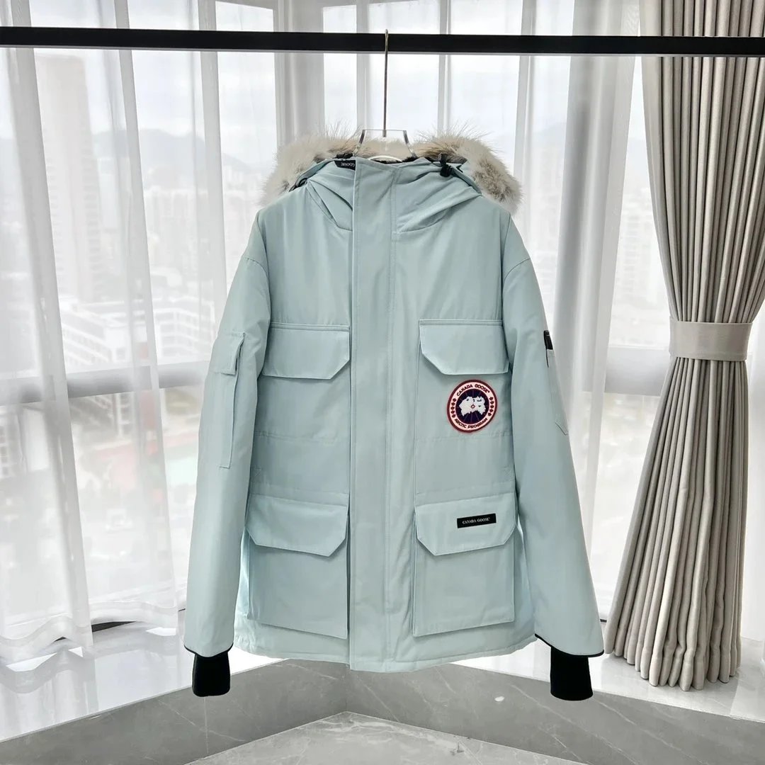 Canada Goose Down Jackets Hooded Parka with Fur Trim image 13