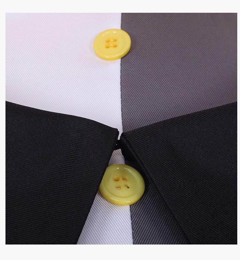 Design Hatsune Miku Xiao Liangxiong (Jing Yin Lian) Cosplay Costume Set Black White Yellow - 21