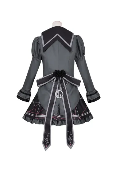 Design Alfred Binet Real Winter Suit Black Gothic Lolita Dress Set Dress - 16