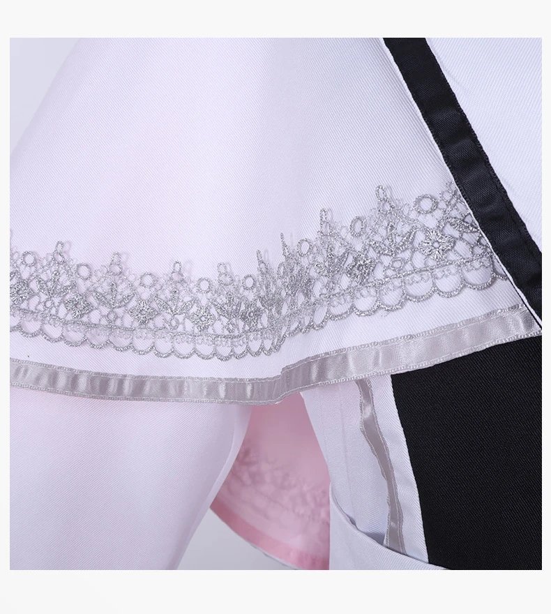 Design World Plan (Caoyao Ningning) Cosplay Costume Set White Purple Formal Outerwear Sets - 6