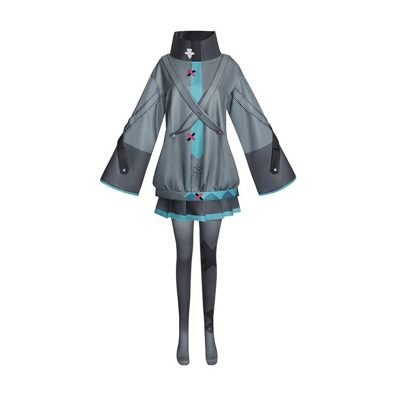 Unbranded Matching Sets Hatsune Miku Movie Version Cosplay Costume Set image 5