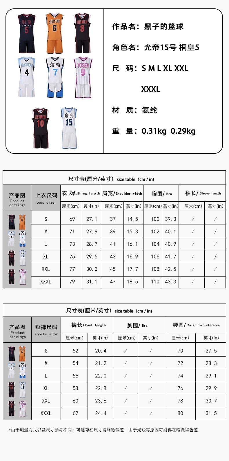 Design Teiko High School Basketball Jersey Set White / Blue - 3