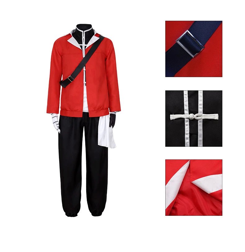 Design Hutark Suit Cosplay Costume Set Red / Black Sets - 22