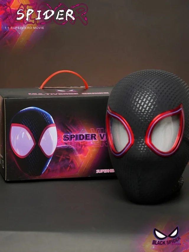 Spider-Man Uncategorized Electronic Movable-Eye Costume Mask product detail image 5