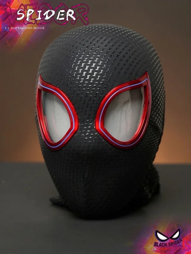 Spider-Man Uncategorized Electronic Movable-Eye Costume Mask product detail image 6