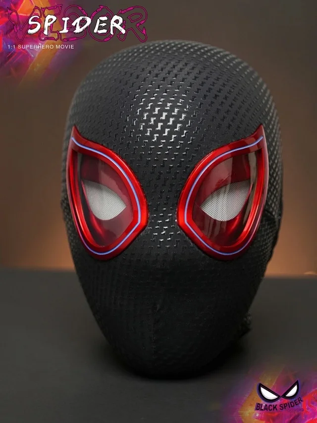 Spider-Man Uncategorized Electronic Movable-Eye Costume Mask product detail image 8