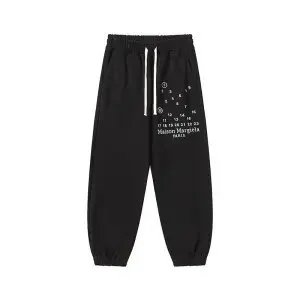 Hellstar Trousers Graphic Drawstring Wide-Leg — 36