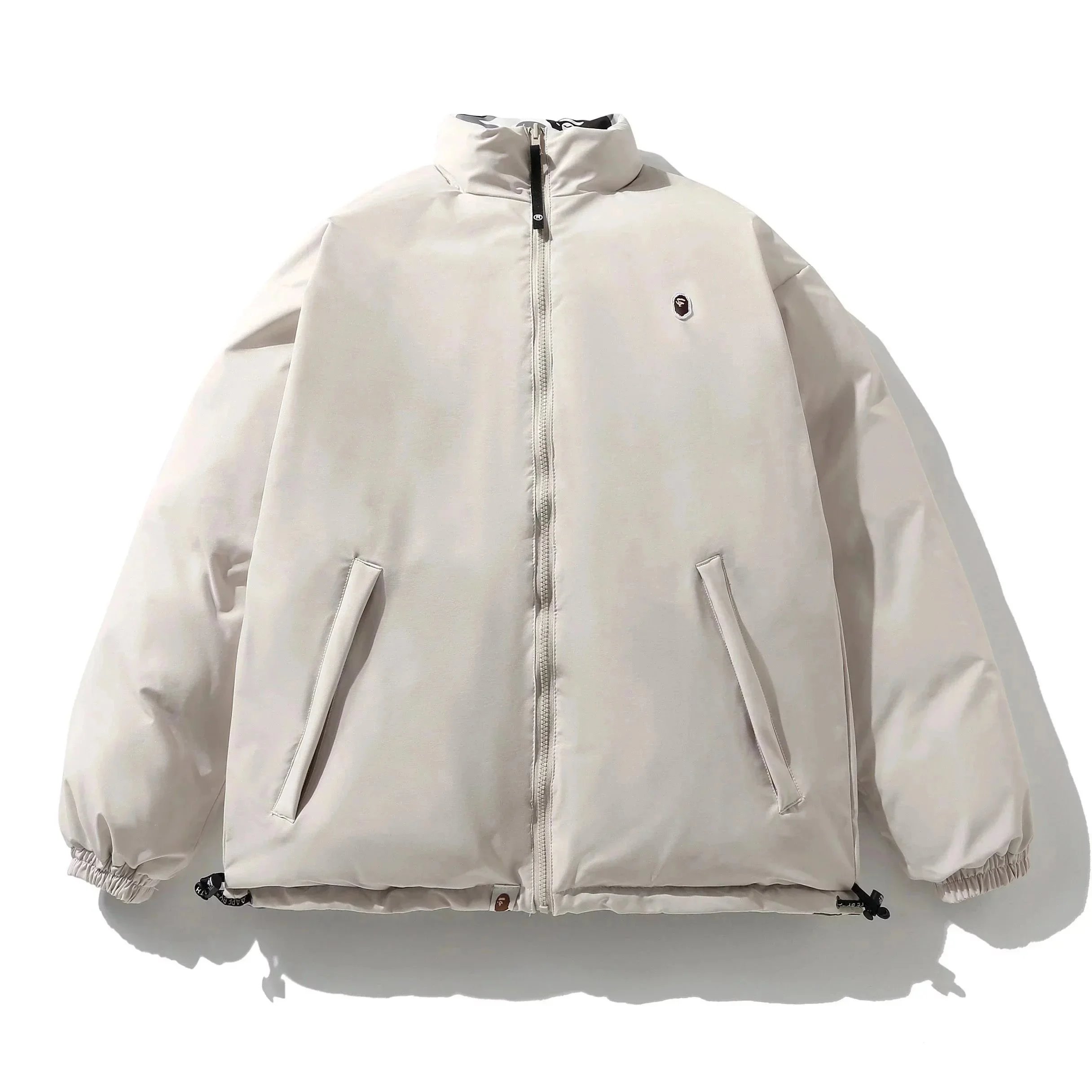 Moncler Down Jackets Hooded shiny puffer jacket — A75(KKNZ)-5