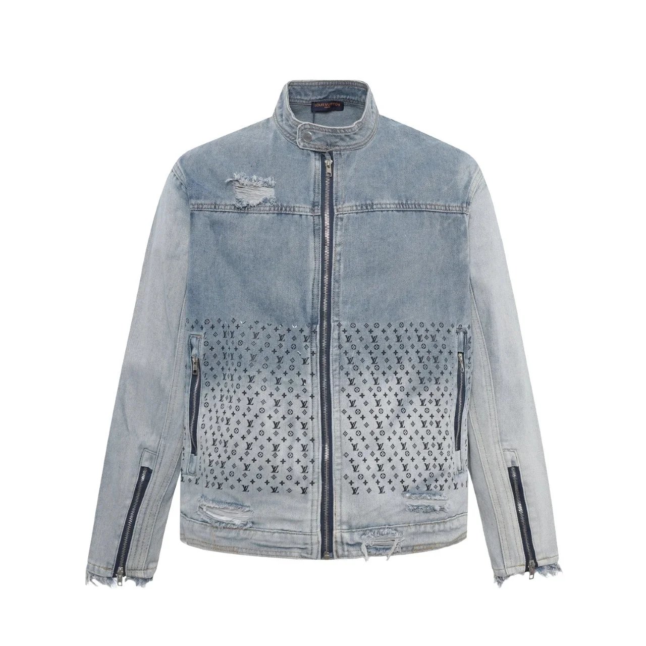 Gucci Track Jacket Black with Web Stripe and Logo Sleeve Outerwear - 8