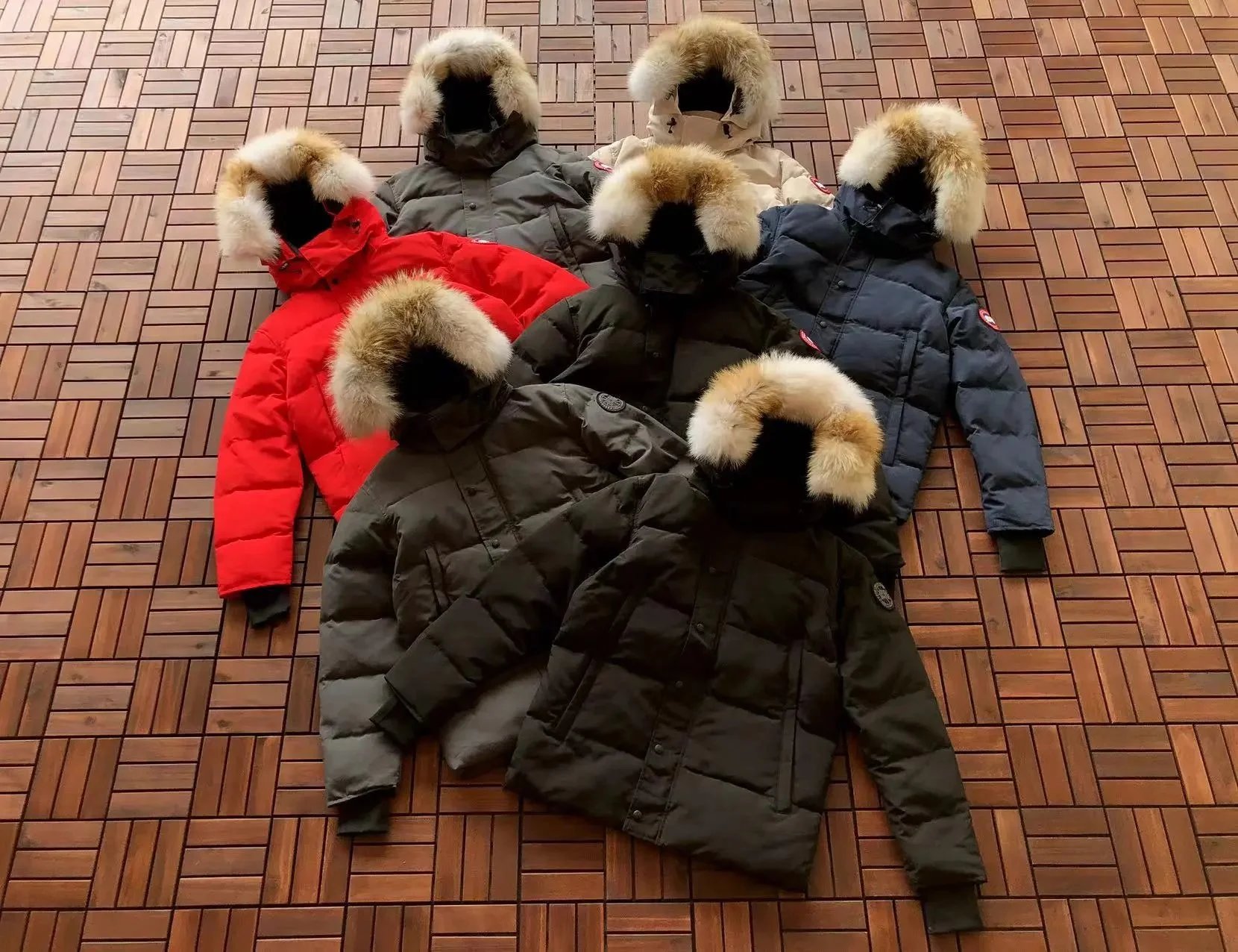 Canada Goose Down Jackets Fur-Trim Hooded Jacket image 14